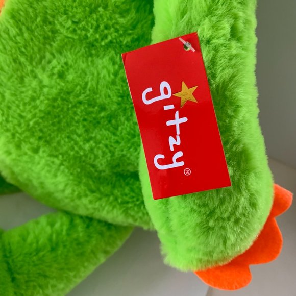 GITZY OGRE GREEN MONSTER STUFFED ANIMAL 24" NEW WITH TAG - Picture 9 of 10